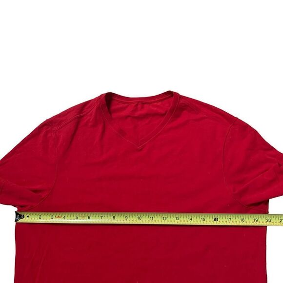 Lululemon Red Men's Tshirt - Picture 6 of 7